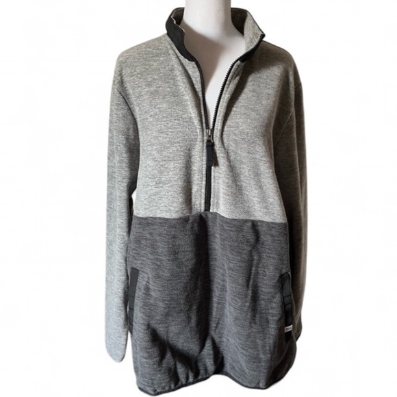 DSG Other - DSG Everyday Colorblock Heather Polar Fleece 1/2 Zip Pullover Jacket size Large